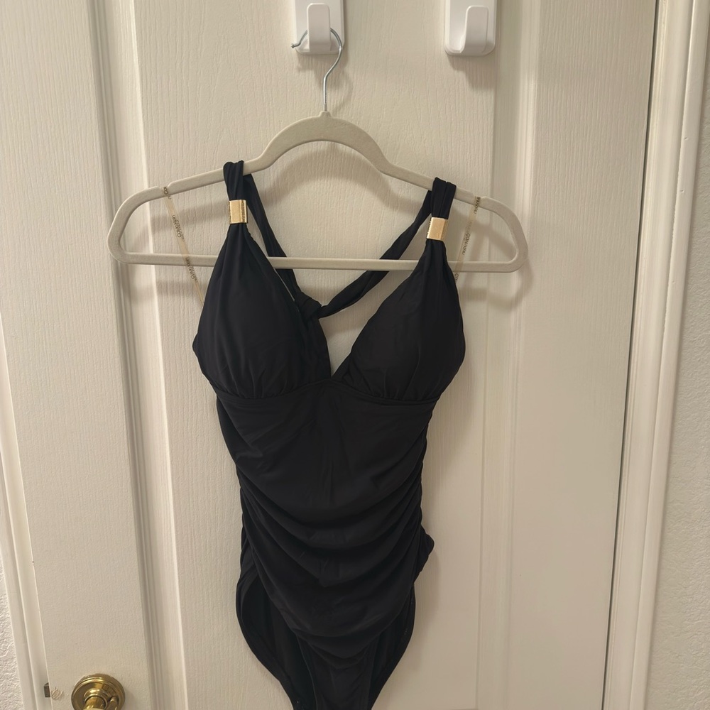 Black One Piece Swimsuit